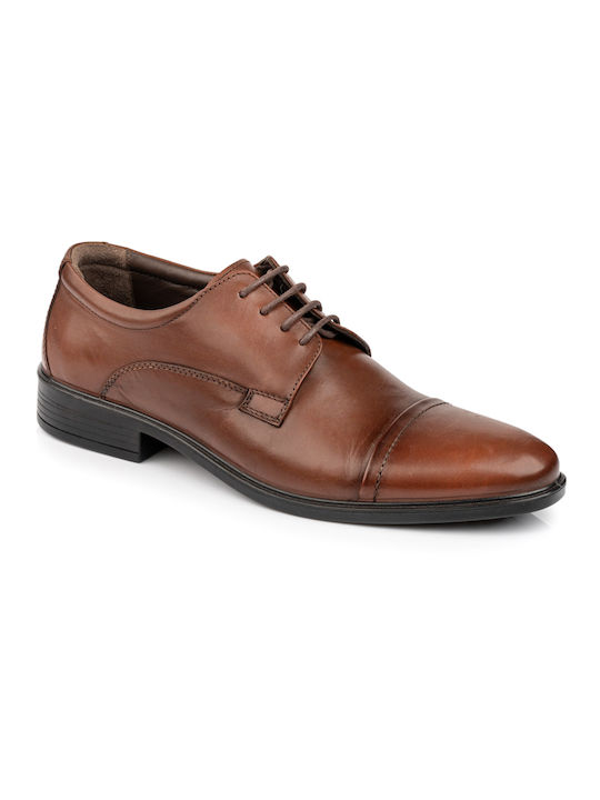 Boxer Men's Leather Oxfords Tabac Brown