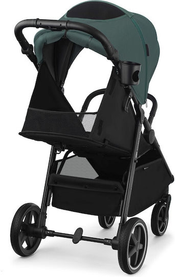 Kinderkraft Route Cărucior pentru Bebeluși Potrivit pentru Nou-născut Verde smarald 10.8kg