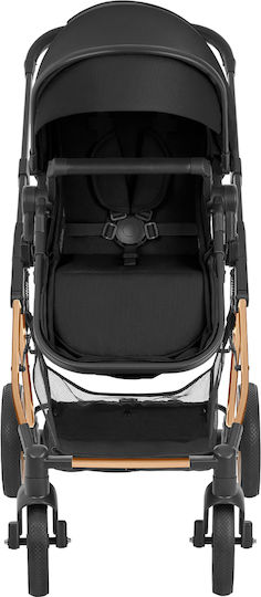 One Verstellbar 3 in 1 Baby Kinderwagen Geeignet für Neugeborene Black 11kg