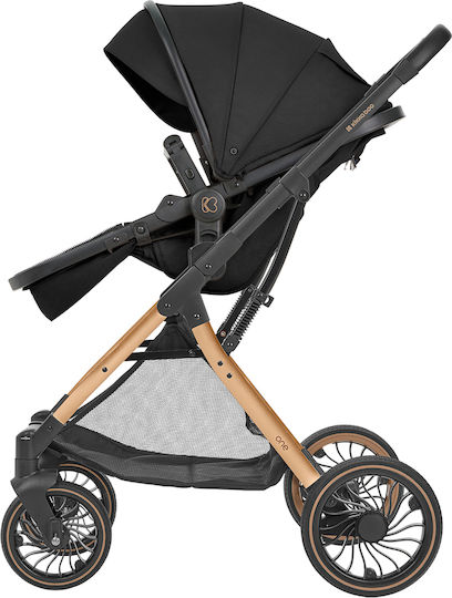 One Verstellbar 3 in 1 Baby Kinderwagen Geeignet für Neugeborene Black 11kg