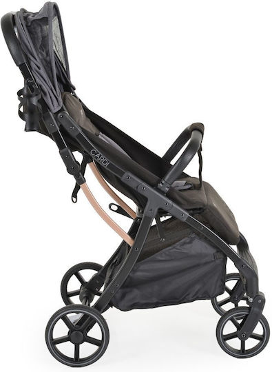 Moni Cardi Adjustable Baby Stroller Suitable for Newborn Black