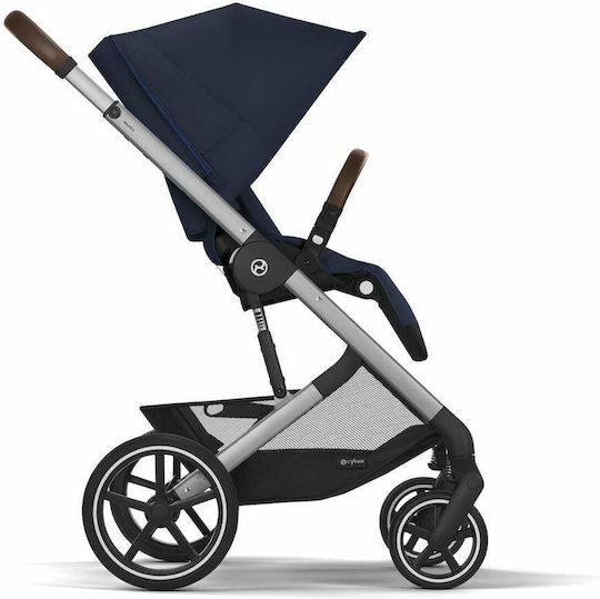 Cybex Balios S LUX Ρυθμιζόμενο Καρότσι Μωρού Kατάλληλο για Nεογέννητο Ocean Blue 11.7kg