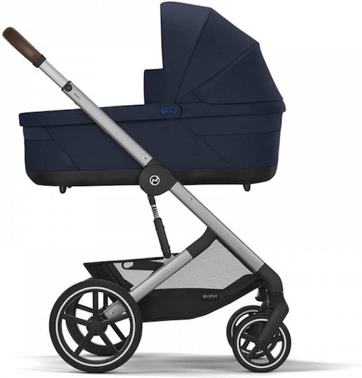 Cybex Balios S LUX Ρυθμιζόμενο Καρότσι Μωρού Kατάλληλο για Nεογέννητο Ocean Blue 11.7kg
