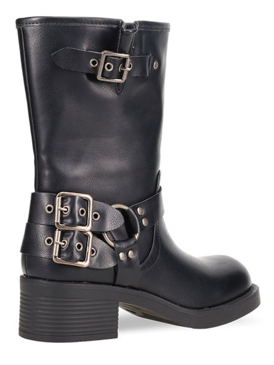 Stiefeletten Damen Schwarz