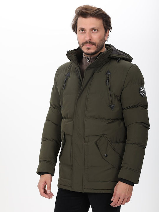 Van Hipster Winter Jacket Parka Haki