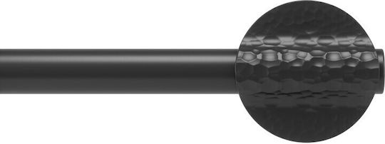 Umbra Extendable Metallic Curtain Pole Odyssey Single Φ2.5mm 107-305cm Black