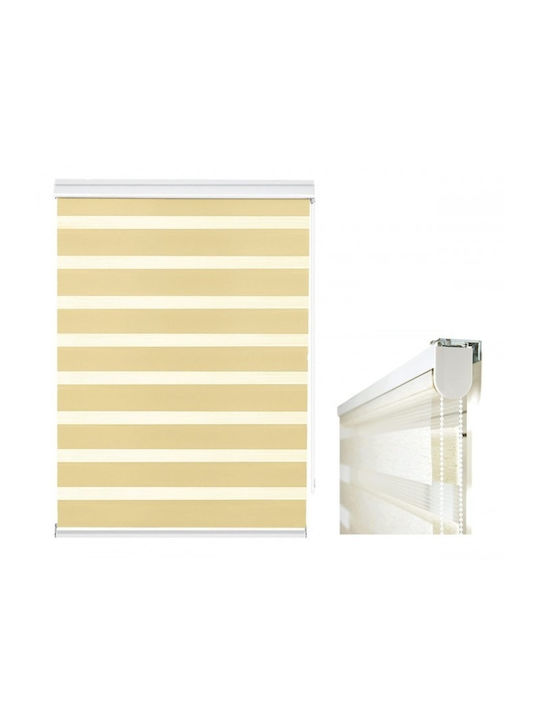 Tpster Roller Blinds Partial Blackout Beige W100xH180cm 36953