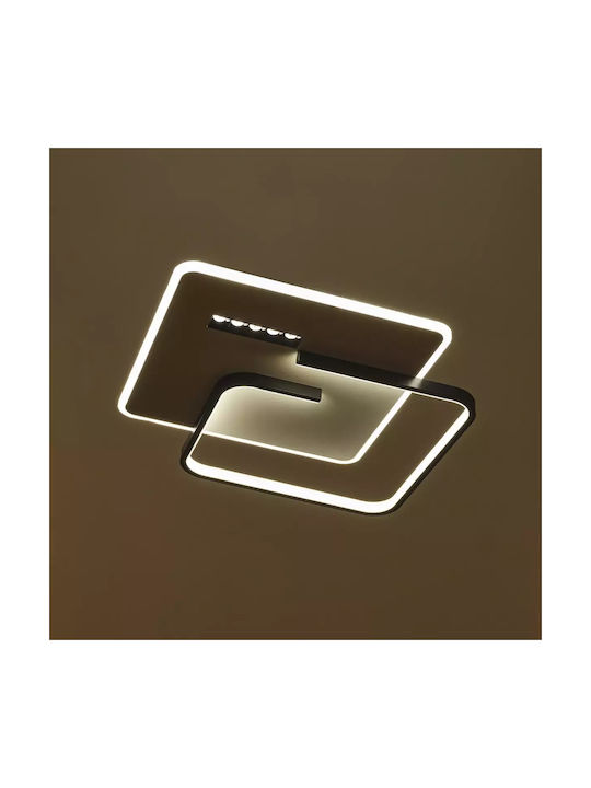 Deckenleuchte Schwarz mit Integrierter LED