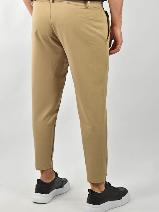 Παντελόνι Chino σε Slim Εφαρμογή Camel
