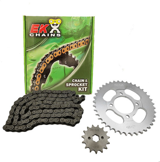 Αλυσιδογραναζο Honda Supra Ενισχυμενη Αλυσιδα 428h 104δ 40δ 15δ Ek