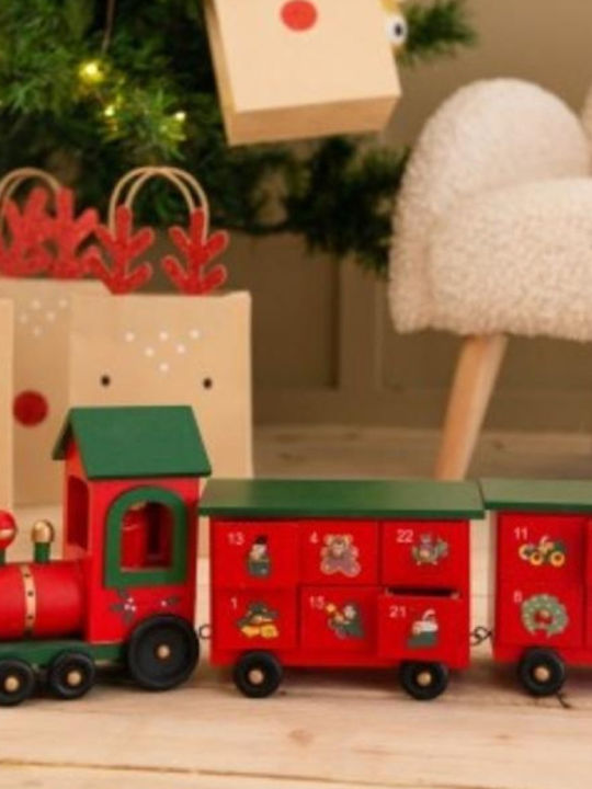 Trademarkt Christmas Wooden Figure Train Height 46cm