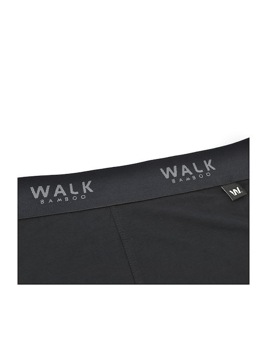 Bamboo W1770 Men's Boxer Black / Red