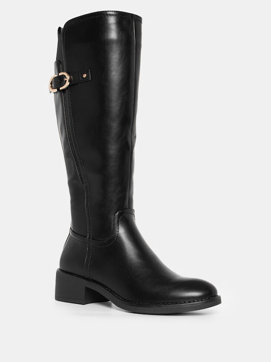 Luigi Women's Boots with Elastic Black