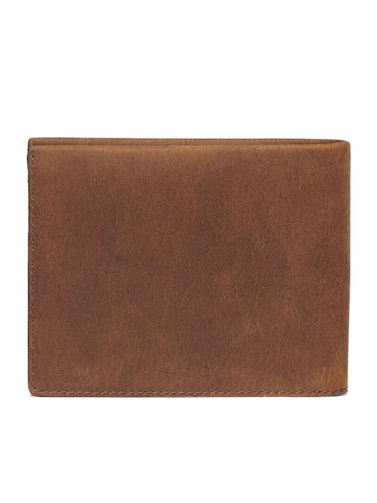 Leder Herren Geldbörse Karten Tabac Braun