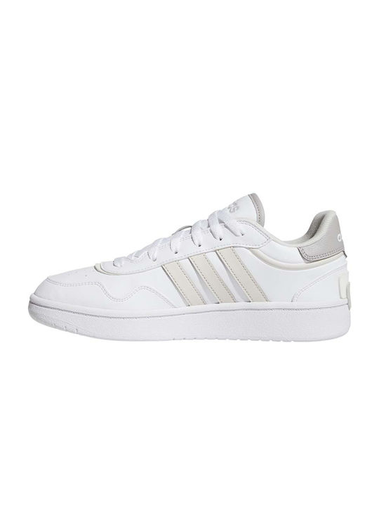 adidas Hoops 3.0 Γυναικεία Sneakers Άσπρο - Μπεζ