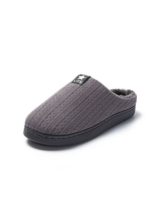 Jomix Men's Slipper Gray