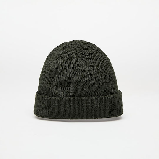 Beanie Unisex Σκούφος Πλεκτός σε Χακί χρώμα