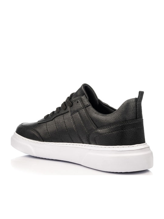 Δερμάτινα Ανδρικά Casual Παπούτσια Μαύρα