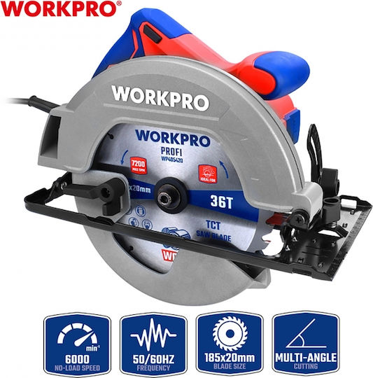 WorkPro Eintauchkreissäge 1700W