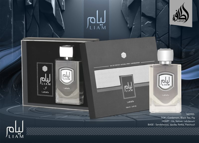 Lattafa Liam Grey Eau de Parfum 100ml