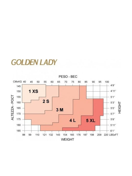 Golden Lady Καλσόν Vely 15 Melon