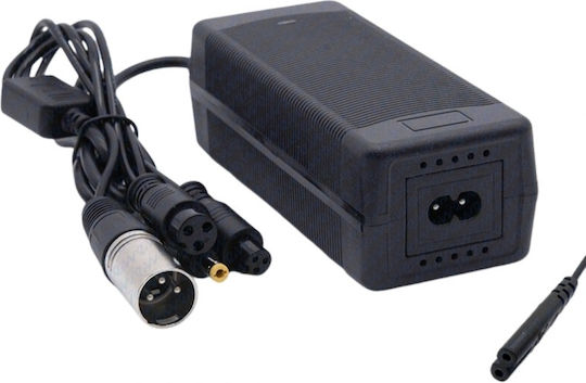 Γρήγορος Fastcharger Φορτιστής Μπαταρίες Ιόντων Λιθίου 52 Volt 2a 58.8 Πολλαπλά Βύσματα Gx16 Gx12 Dc5.5mm Xlr Connector