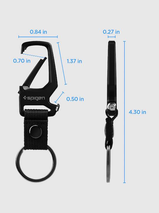Spigen Keychain Opener Black