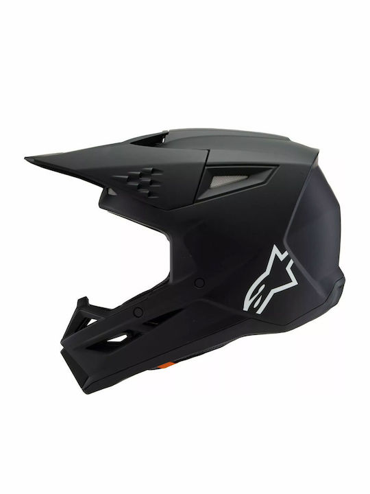 Alpinestars Детска каска за велосипед / скутер Велосипед Град Черен