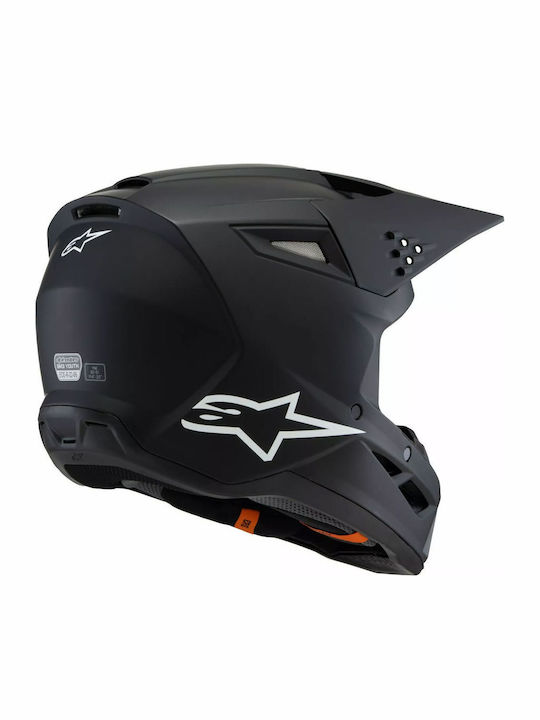Alpinestars Детска каска за велосипед / скутер Велосипед Град Черен