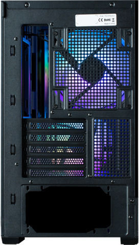 Zalman P30 AIR Gaming Micro Tower Κουτί Υπολογιστή με ARGB Φωτισμό Μαύρο