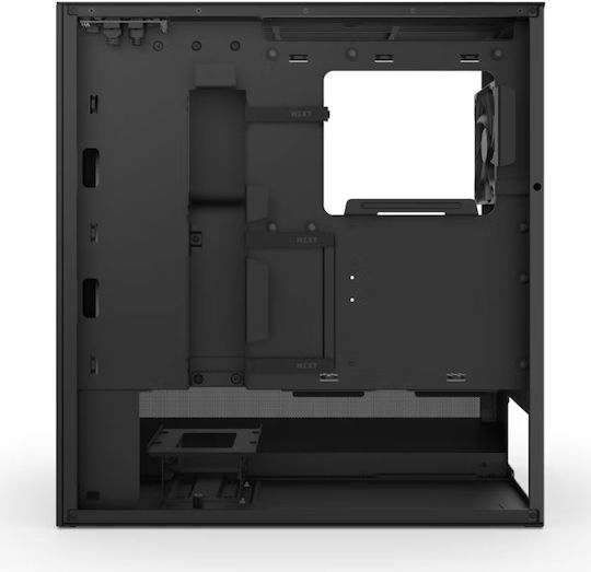 NZXT H5 (2024) Flow Midi Tower Computer Case with Window Panel and RGB Lighting Black