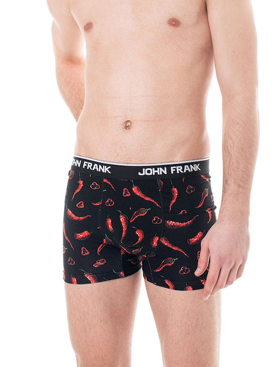 John Frank So Hot Men's Boxer Black