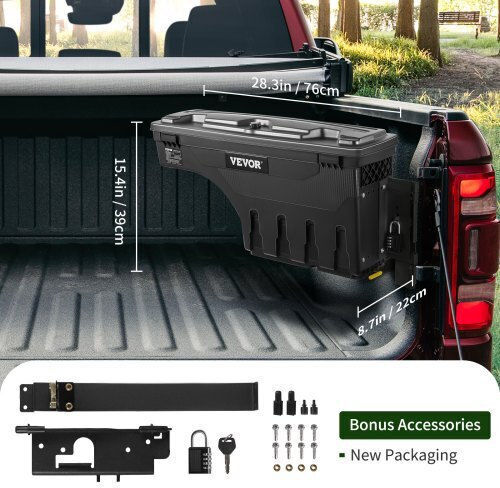 Vevor Κουτί Αποθήκευσης Dodge Ram 1500 2019-2021 Αριστερά & Δεξιά Zhsku00000000000003