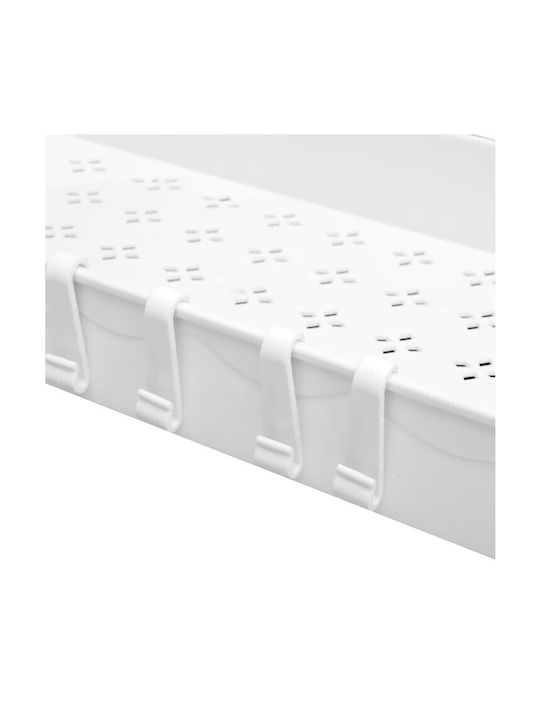 TimelessTools Plastic Cupboard Shelf 33x40x23cm 2 Pieces White