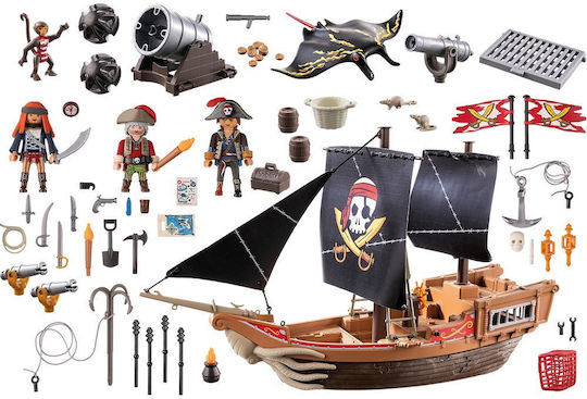 Playmobil Pirates Pirate Flagship for 4-10 years old