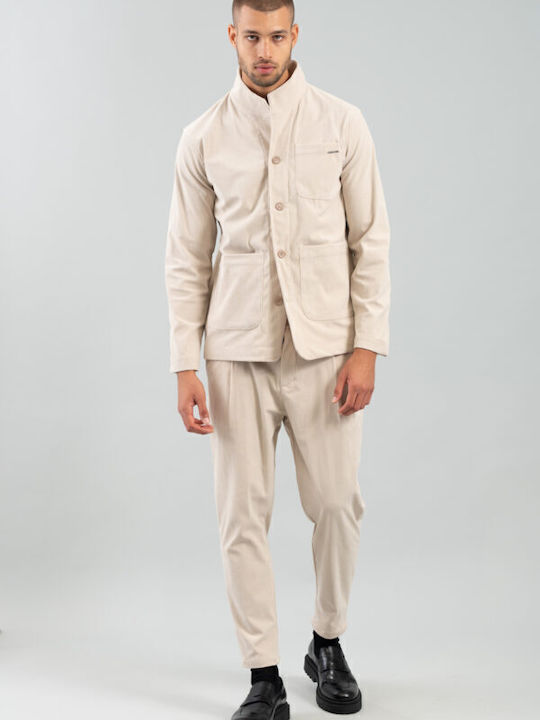 Overshirt Long-sleeved Shirt Azzate Stone