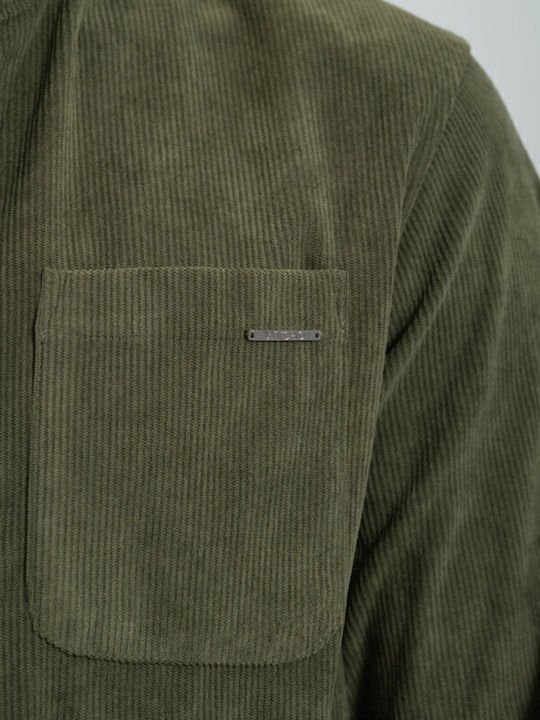 Μακρυμάνικo Overshirt Olive 300-2425-Azzate