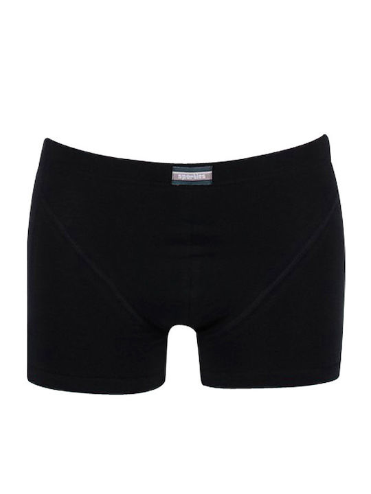 Minerva Men's Boxers Black 3Pack