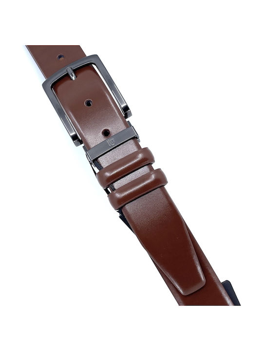 Men's Belt Leather Brown