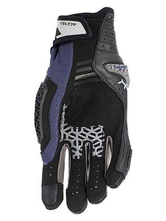 Acerbis Crossover Summer Men's Gloves Blue/Grey