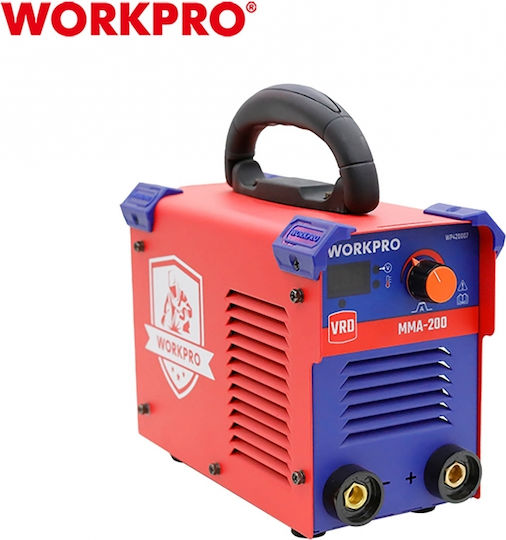 WorkPro Welding Machine Inverter MMA with Maximum Welding Current 200A and Duty Cycle 20%