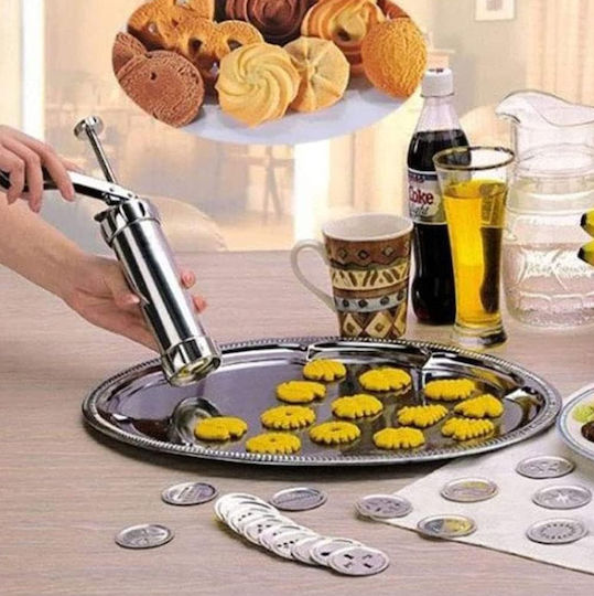 Mașină de făcut biscuiți din Oțel Inoxidabil 21x5.5cm