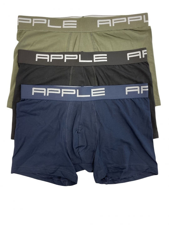 Apple Boxer Men's Boxers 3Pack Khaki