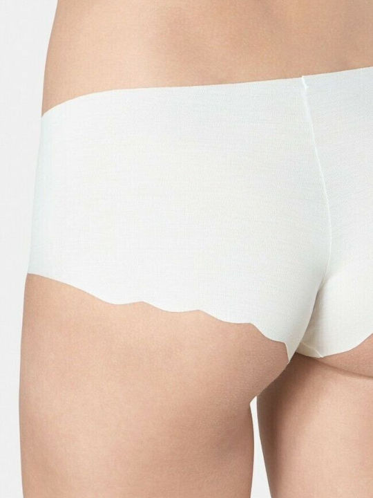 Sloggi 2er-Pack Invisible Zero Cotton H Short Schwarz-Weiß Schwarz-Weiß