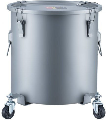 Vevor Съд Inox Отворен връх/плоско дъно 30лт DJLZGYZTTGPSPYAT5V0