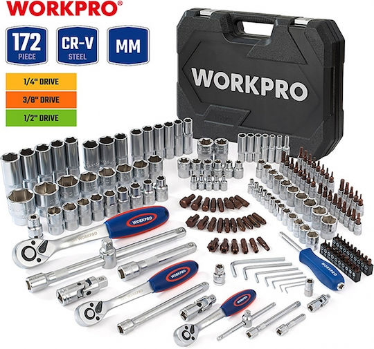 WorkPro Καστάνια με Καρυδάκια 172τμχ