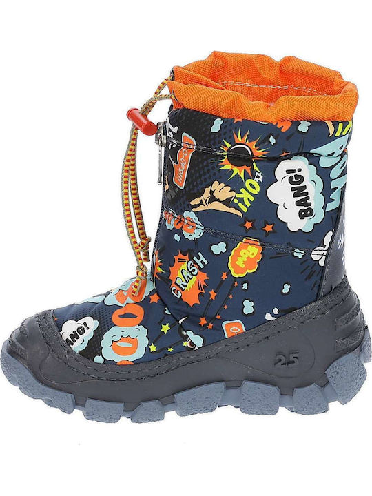 Kids Snow Boots Blue