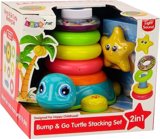 Lean Toys Stacking Toy with Light and Sounds for 6++ Months
