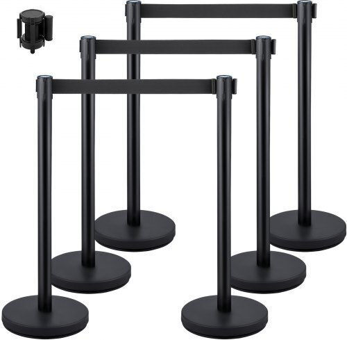 Vevor Safety Barrier Post Black ZGGLZHSTZXJT6TNEXV0