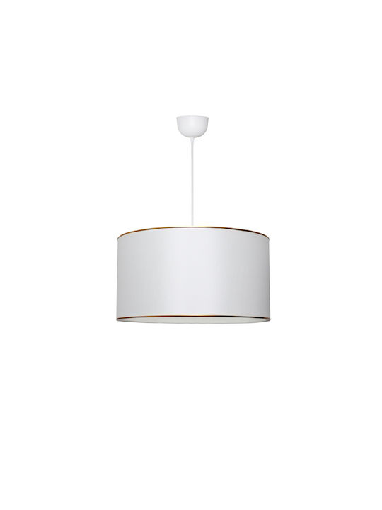 GloboStar Pendant Light White with Socket E27 38x38x70cm